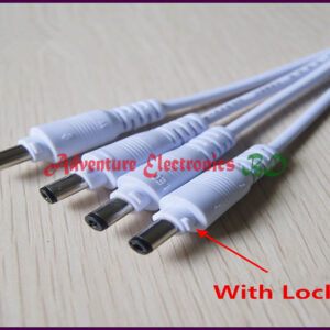 DC Barrel Male Jack Lock