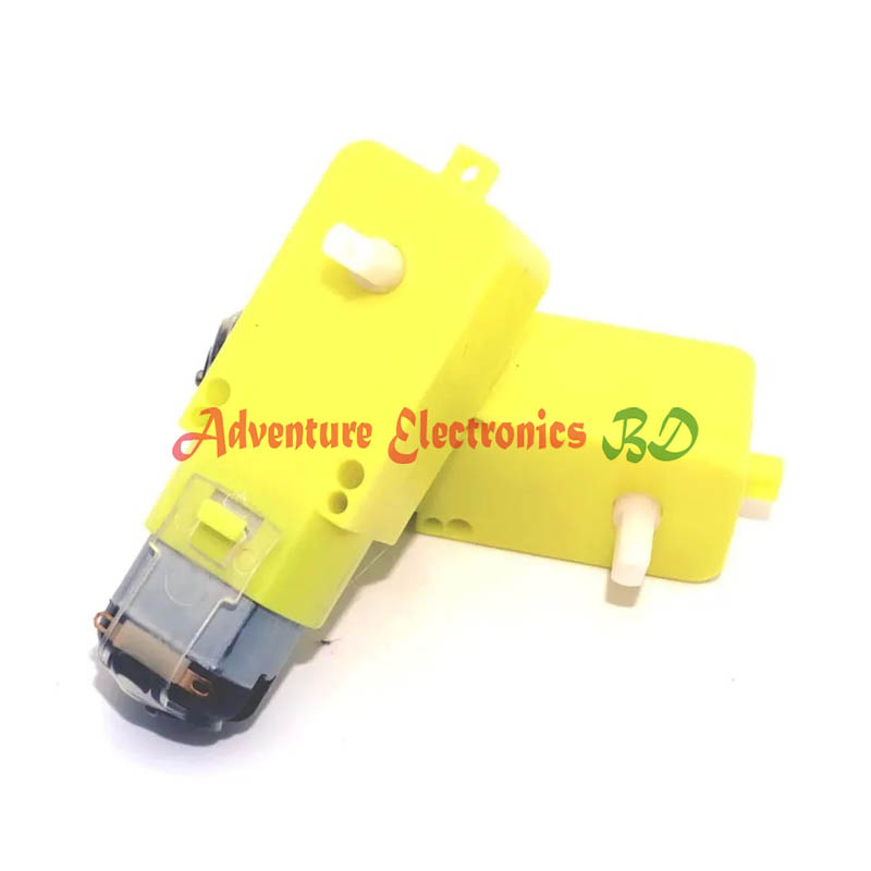 DC Gear Motor RC Wheel - Image 4