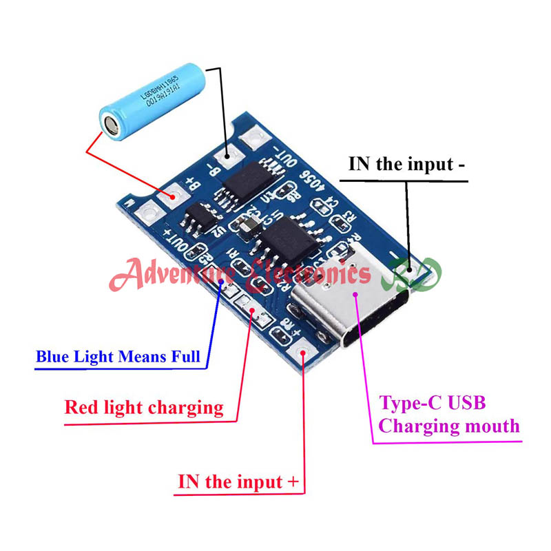 TP4056 Type C - Image 4
