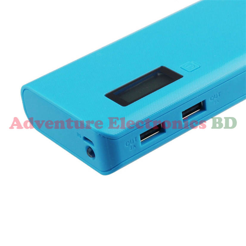 LCD Power Bank Case 5 Battery - Image 6