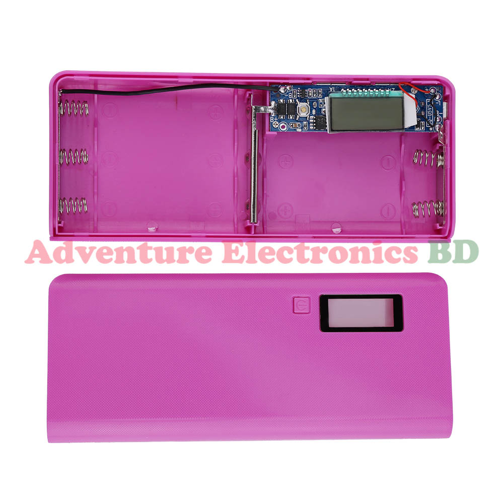 LCD Power Bank Case 5 Battery - Image 13