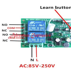 Remote Control 2 Channel With Antenna